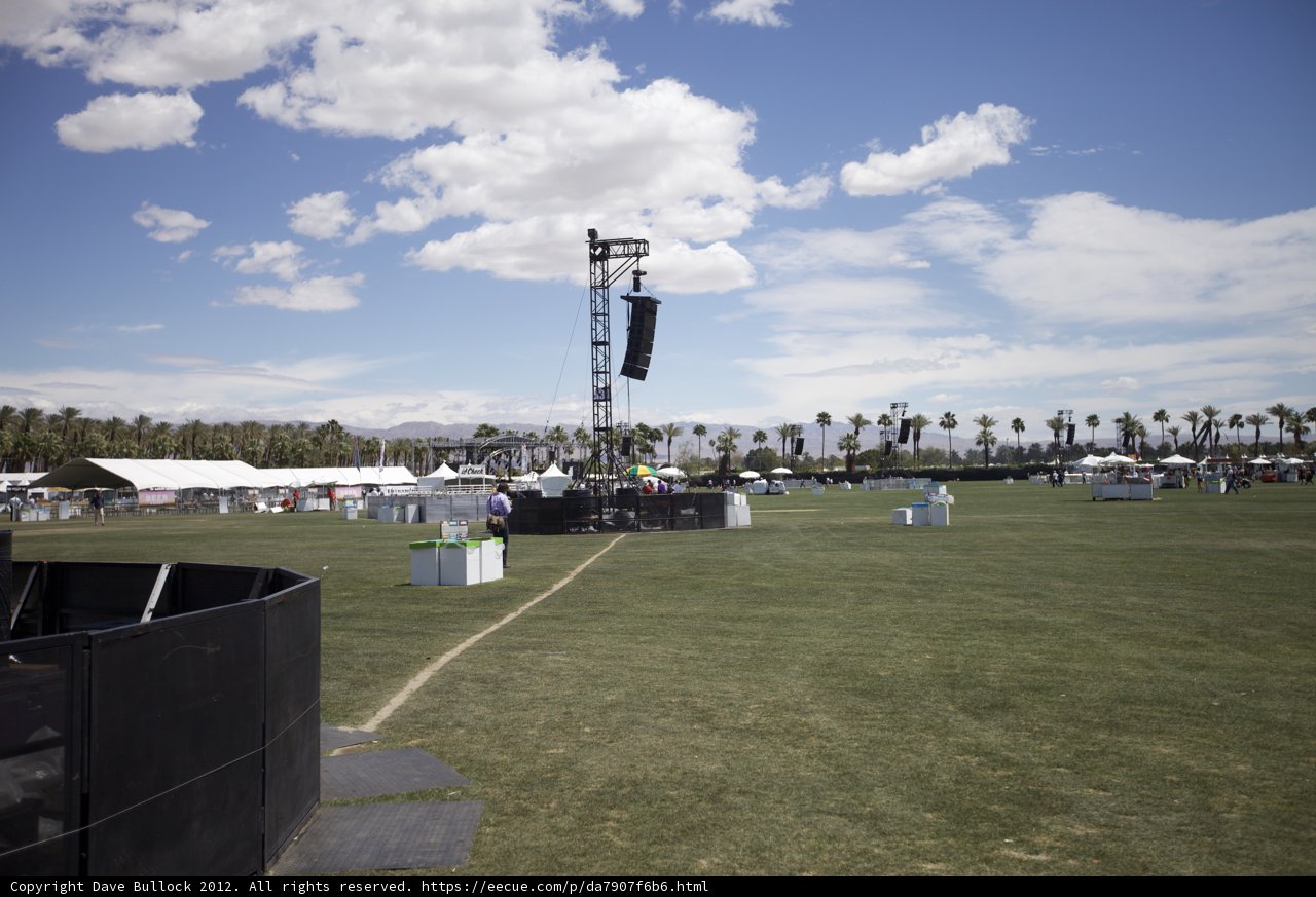 Towering Stage at Coachella