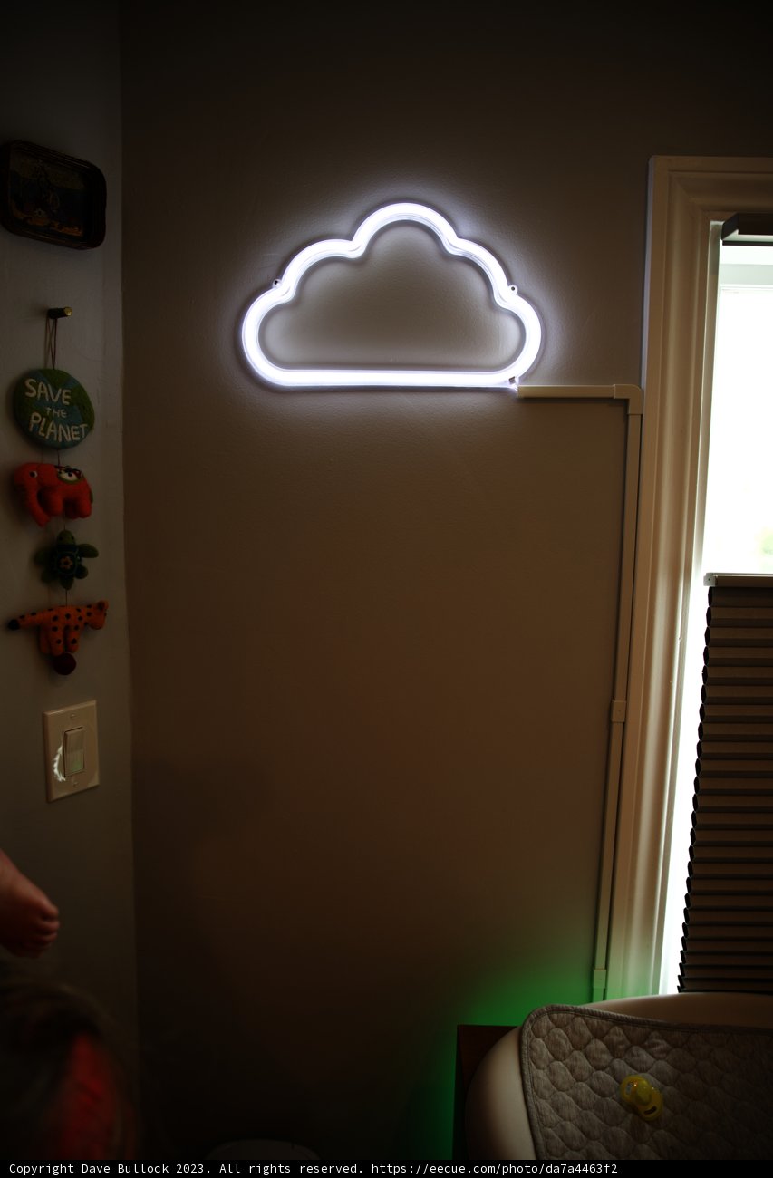 Dreamy Clouds in Wesley's Room
