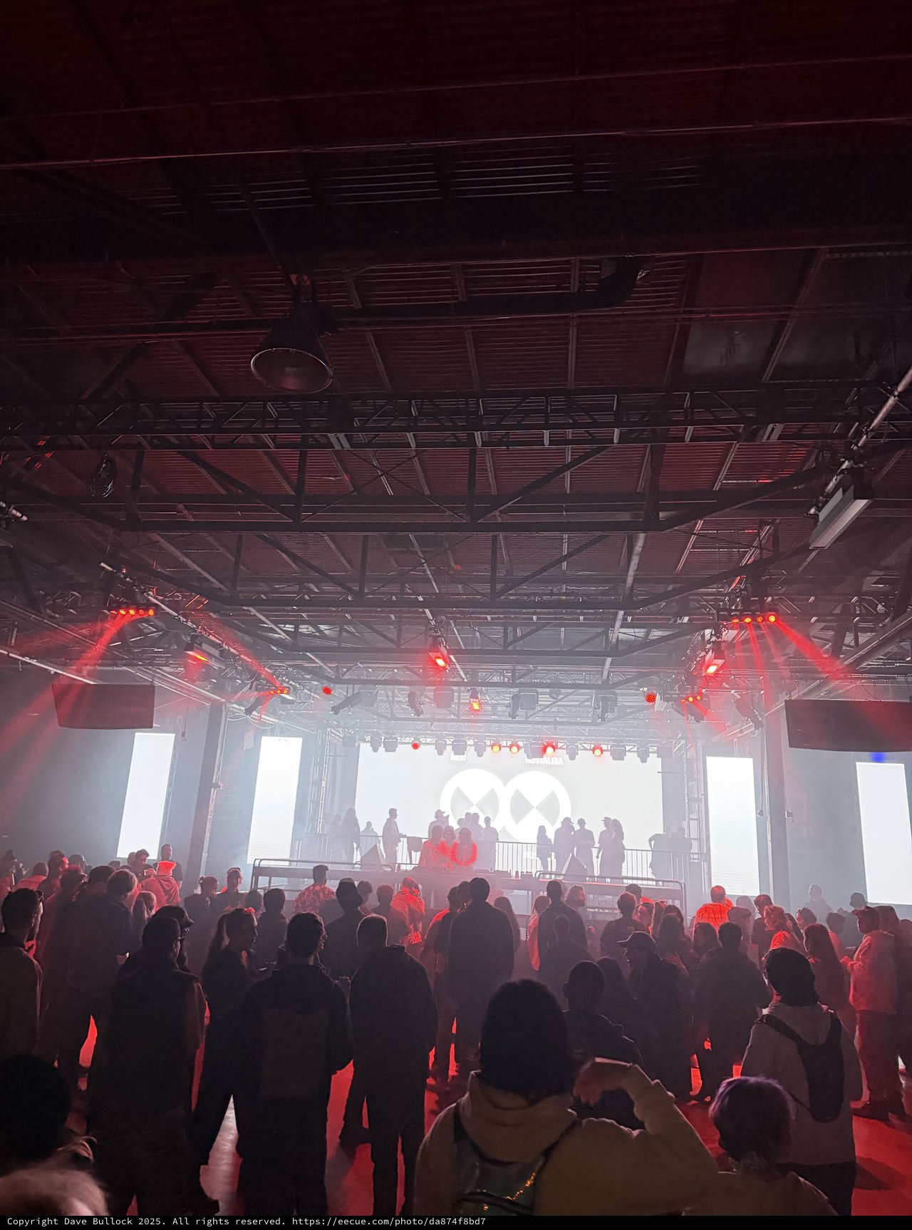 Skrillex Electronic Music Performance with Red Stage Lighting