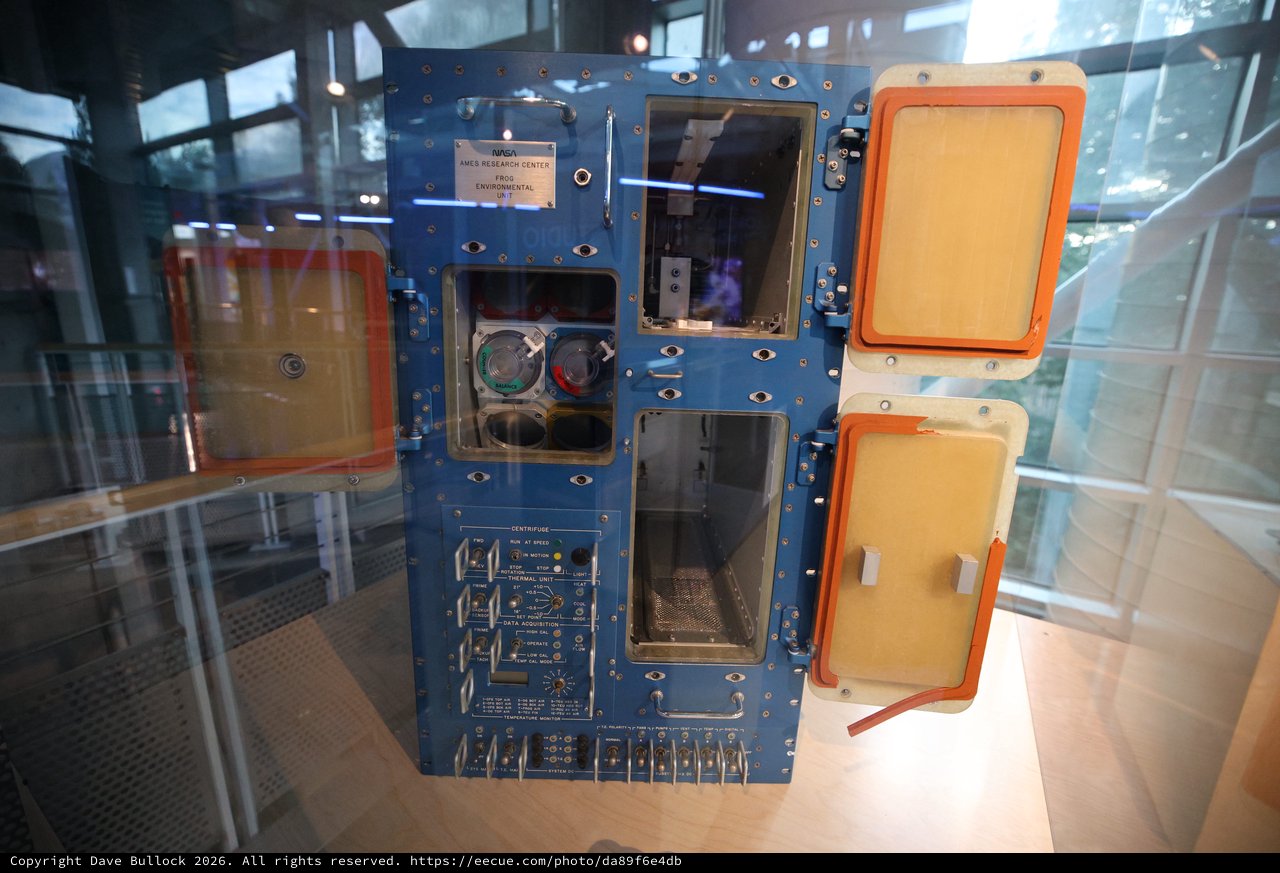 NASA Ames Frog Environmental Unit Display