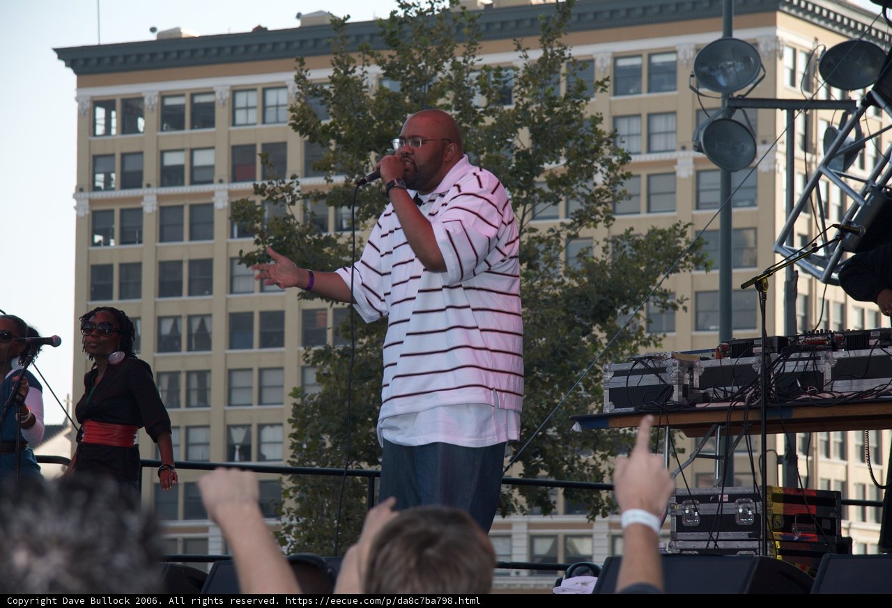 Gift of Gab on Stage