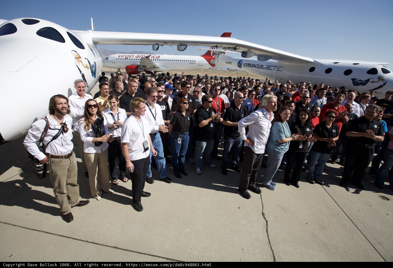 Virgin Galactic Unveils the White Knight Two