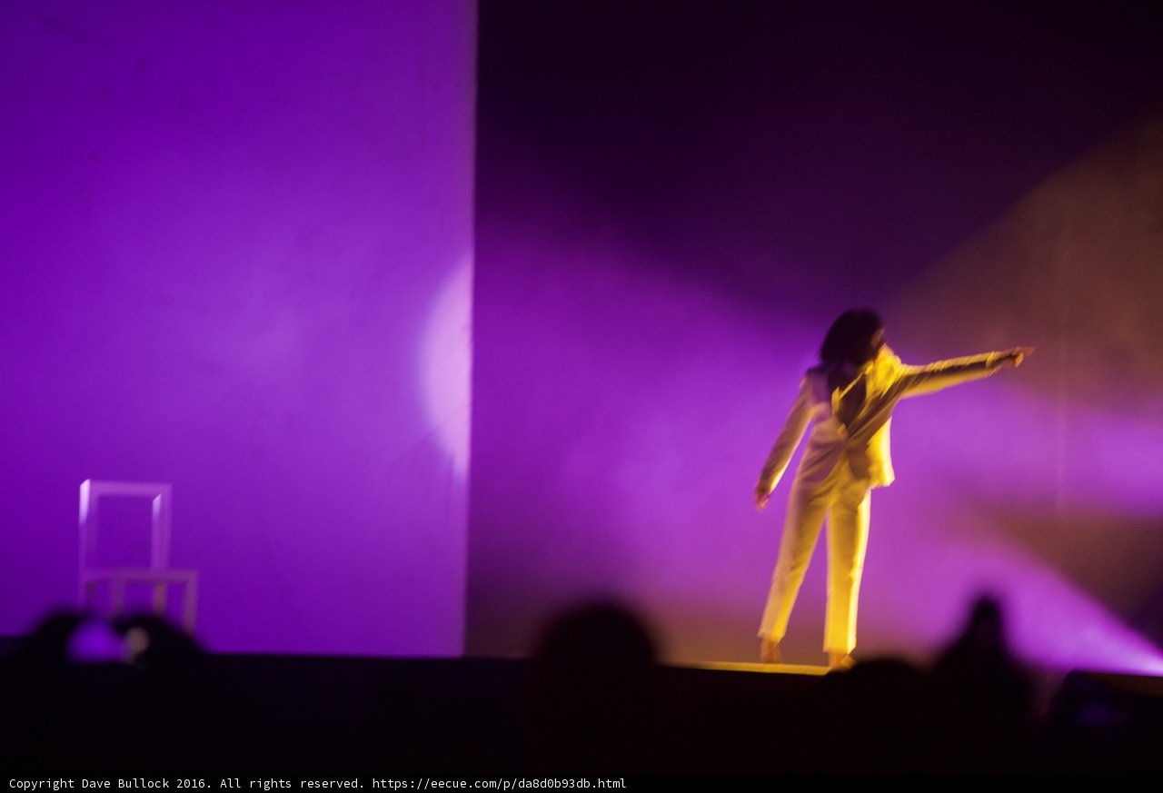 White Suited Entertainer Steals the Show