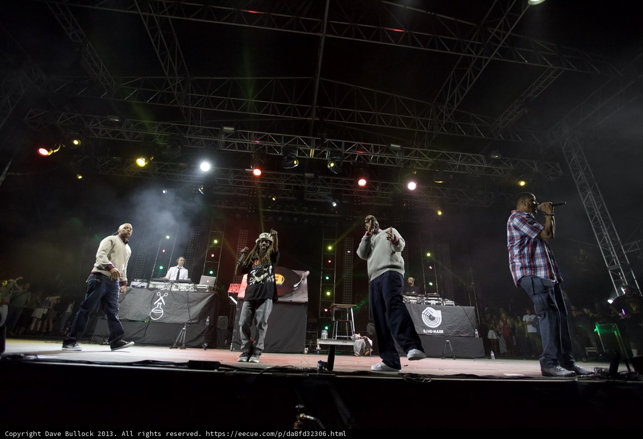 Group of Men Rock the Stage at Coachella Music Festival