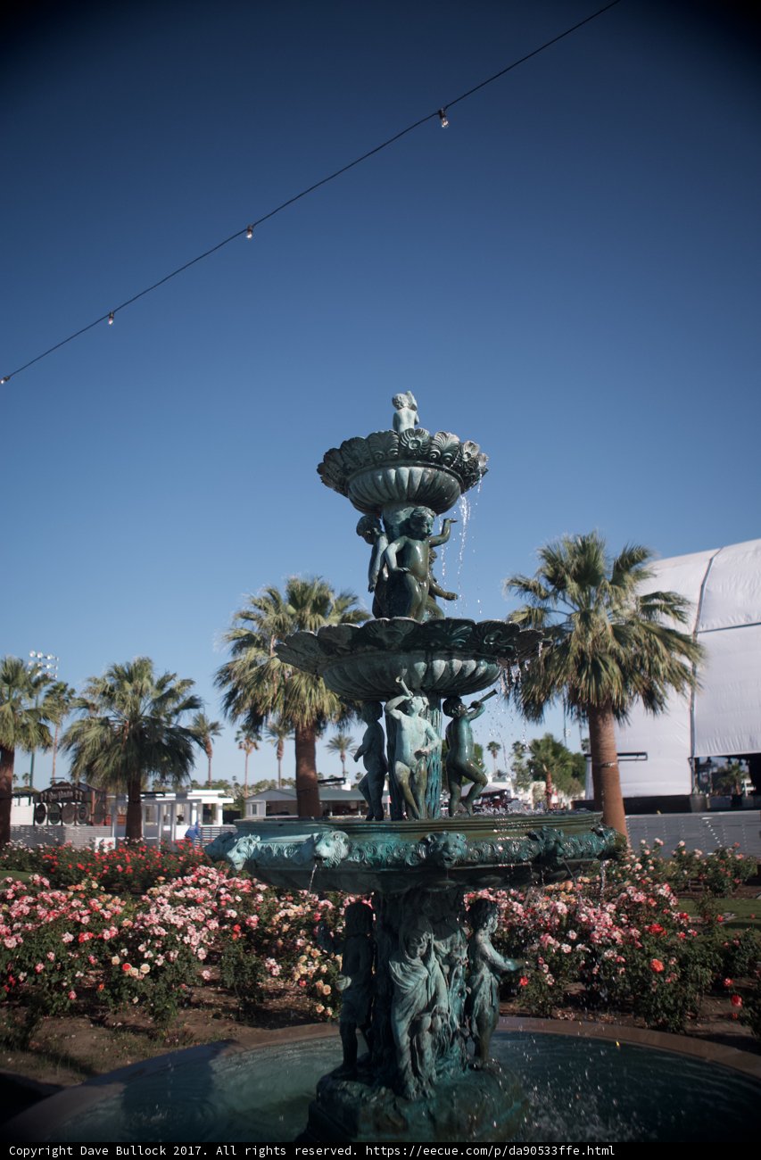 Charming Cherub Fountain in Los Angeles