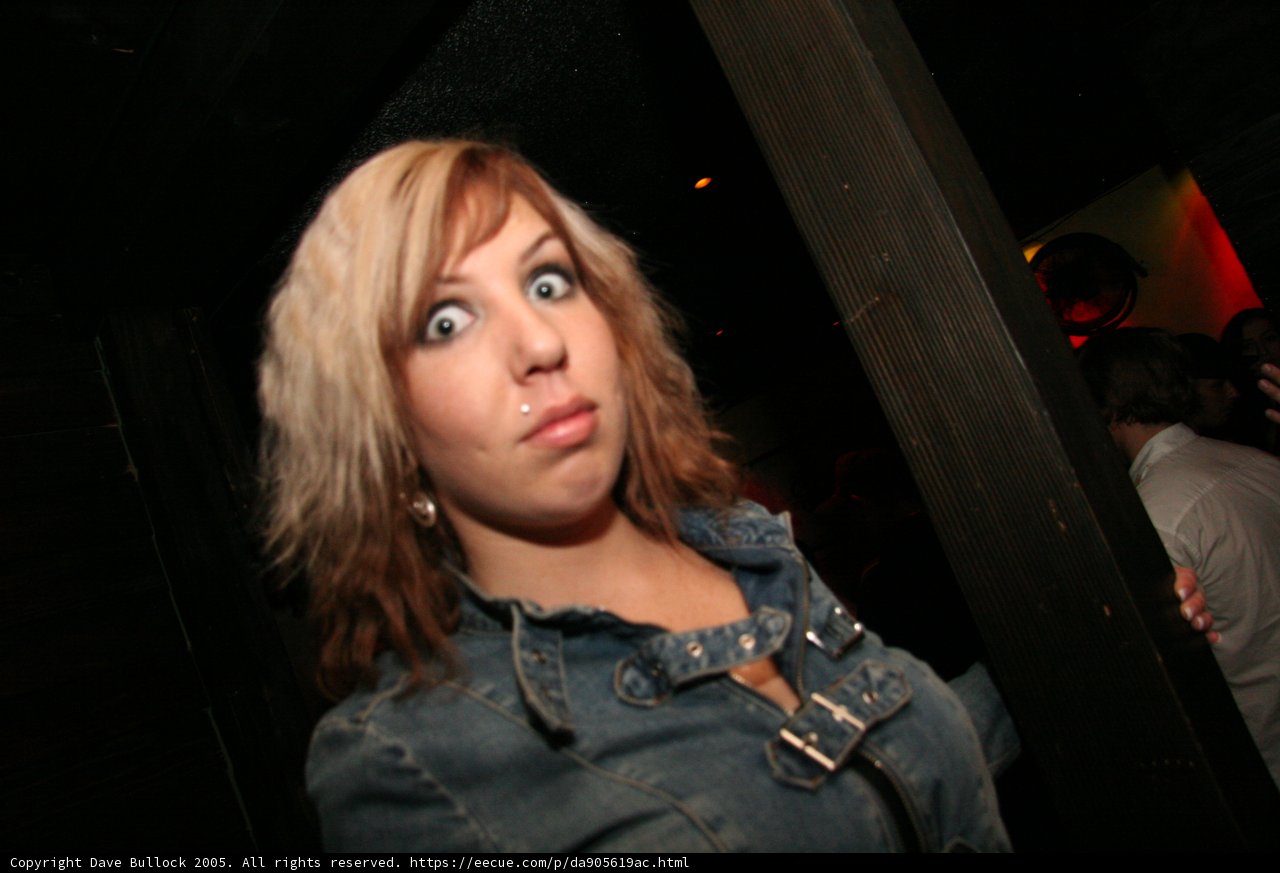 Blonde Beauty at the Pub