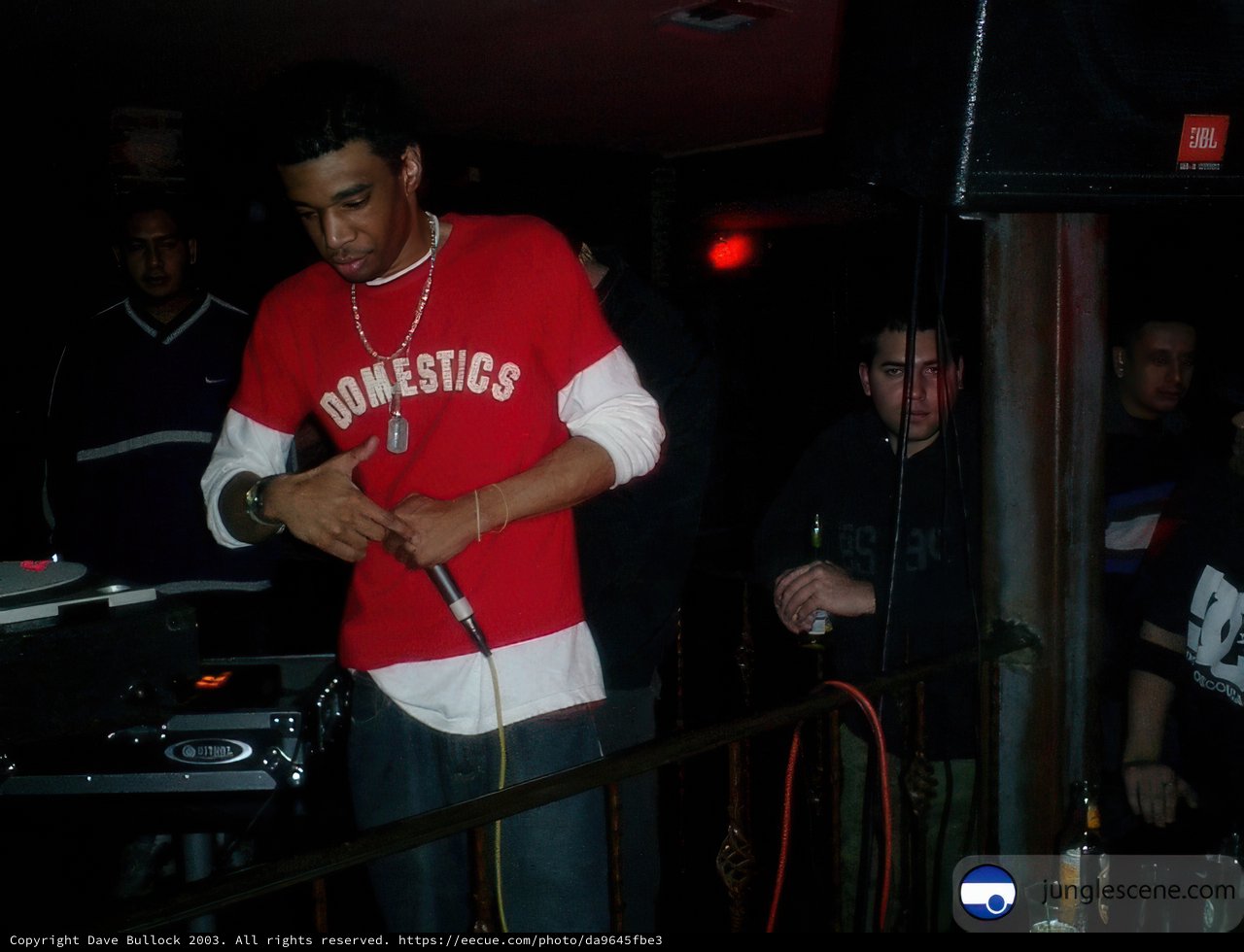 DJ Set in Night Club