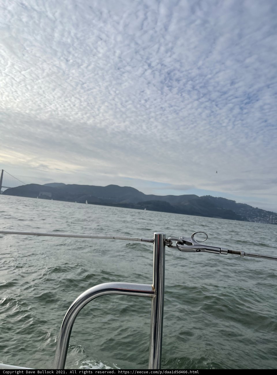 Sailing on a Sunny Day in San Francisco Bay