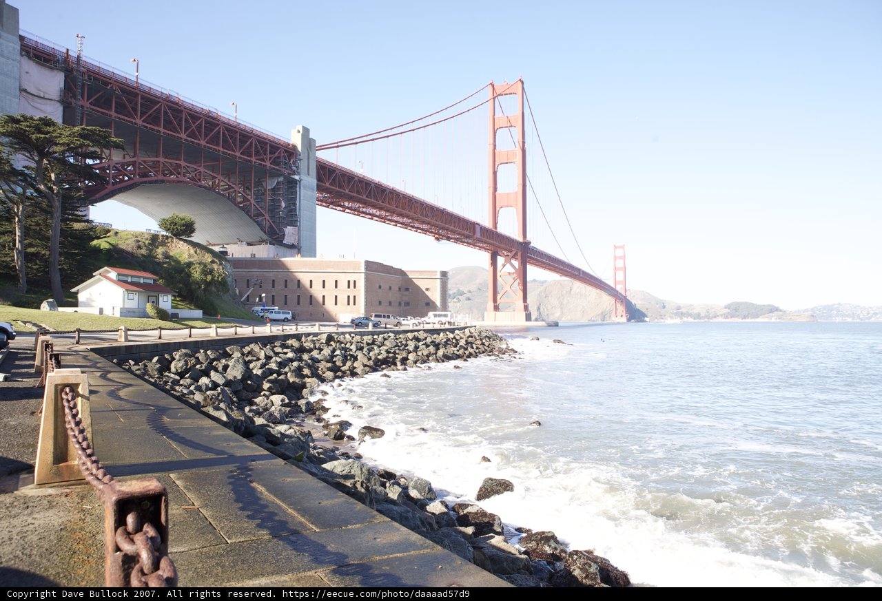 Golden Gate Bridge at Point Bonita