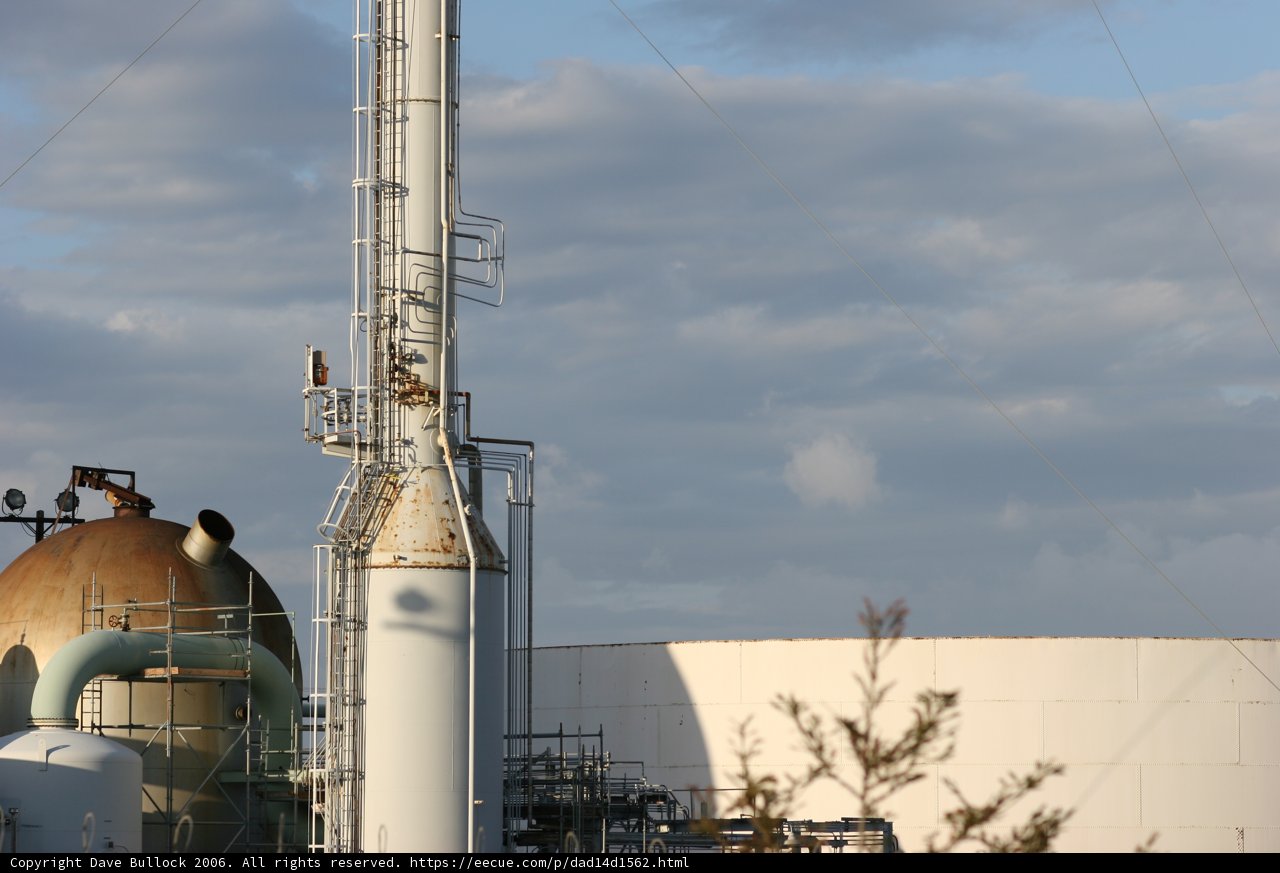 Factory Refinery Tank