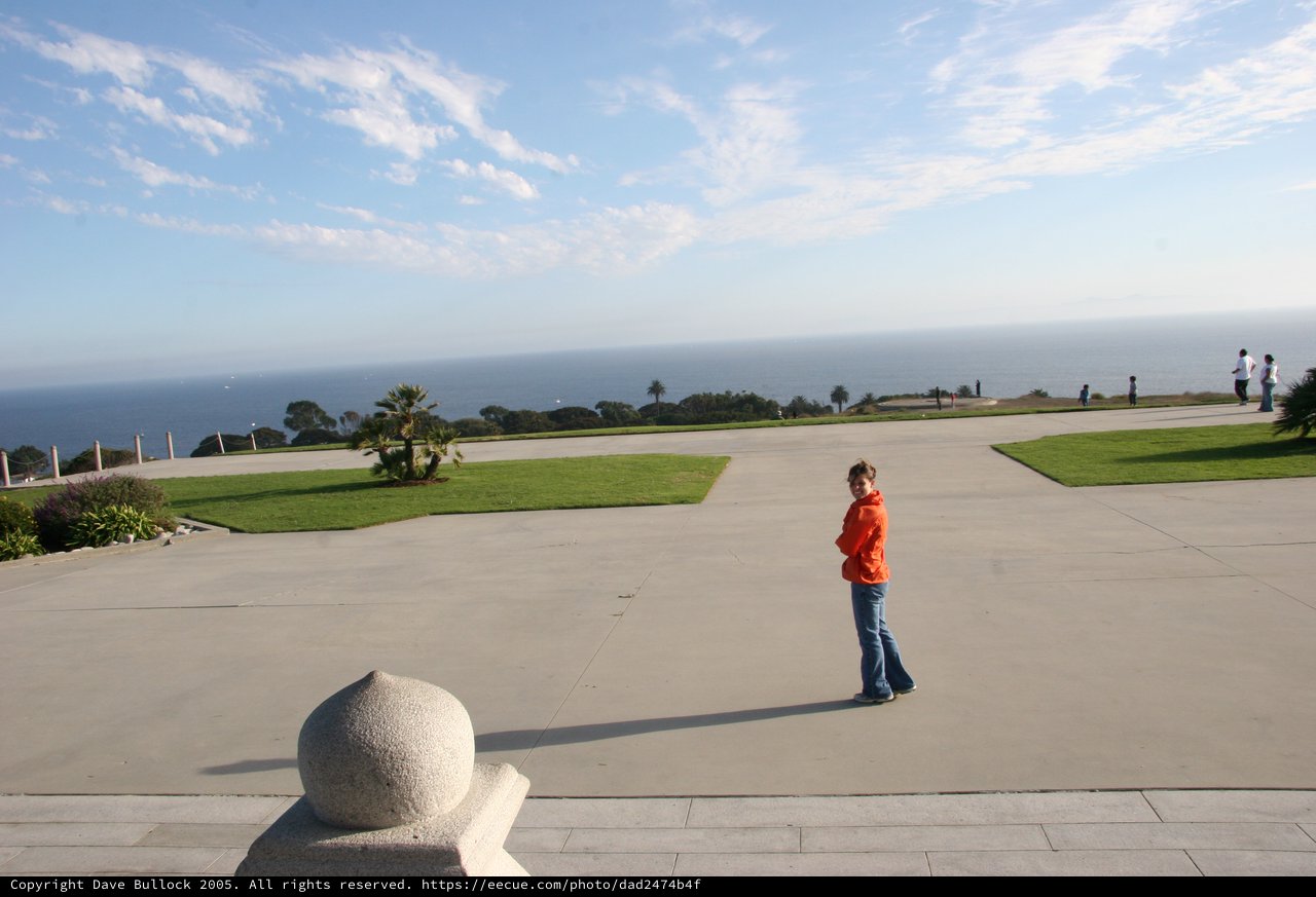 Coastal Overlook at the Getty Villa Grounds