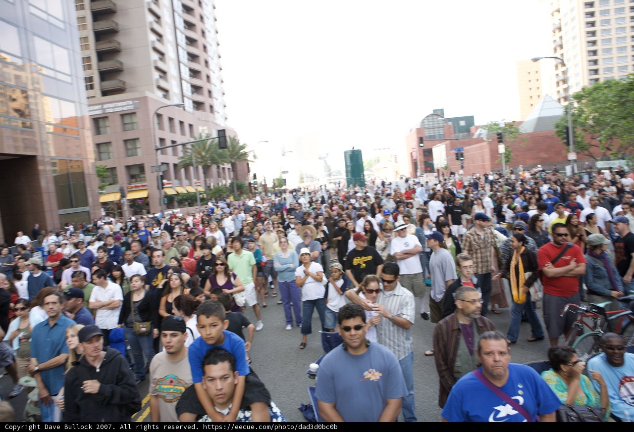 A Metropolis Crowded with People