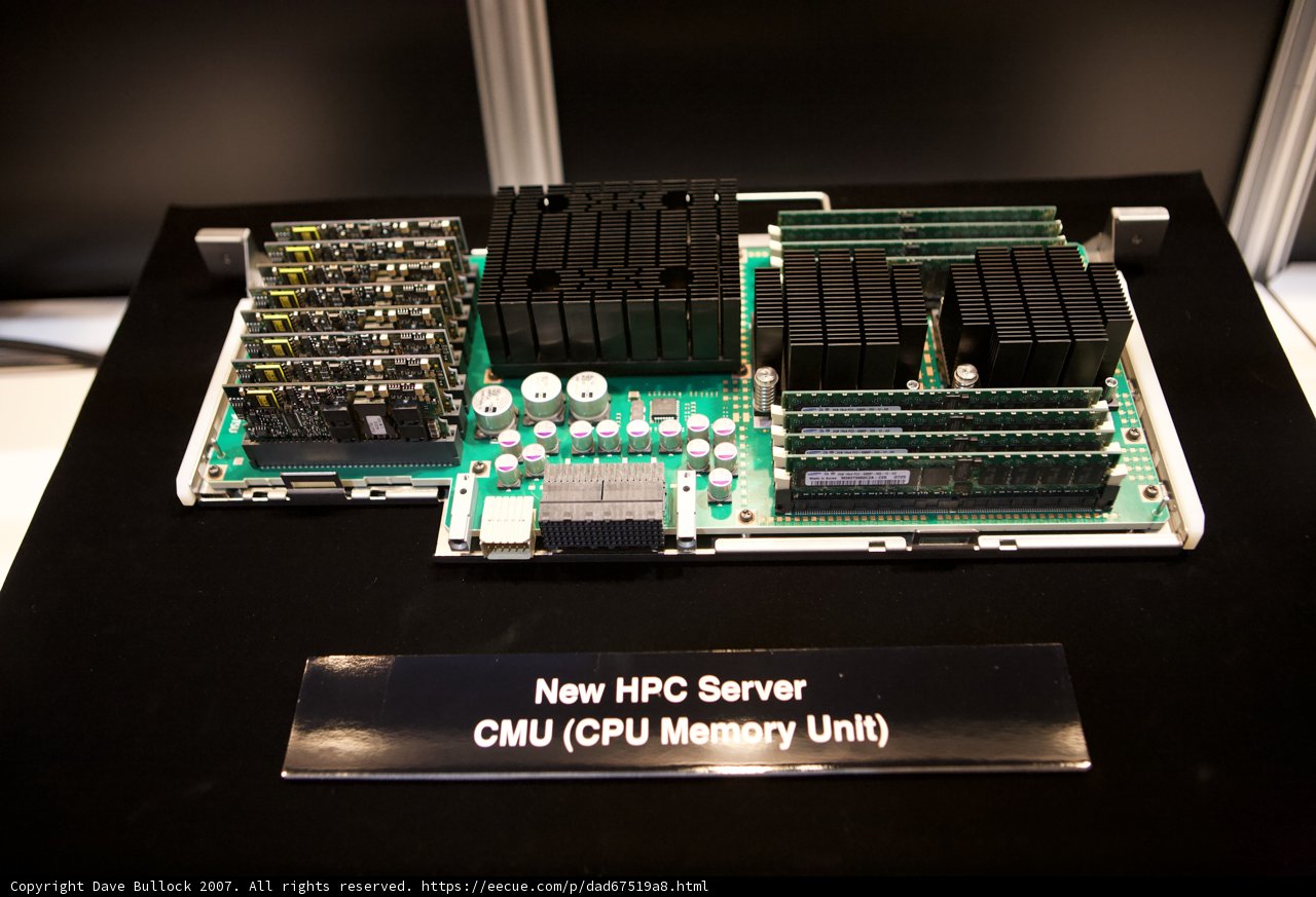 Cutting-edge Intel CPU on Display at Super Computing 07