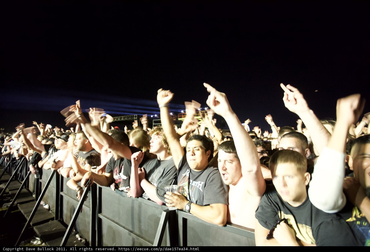 The Big Four Festival Crowd