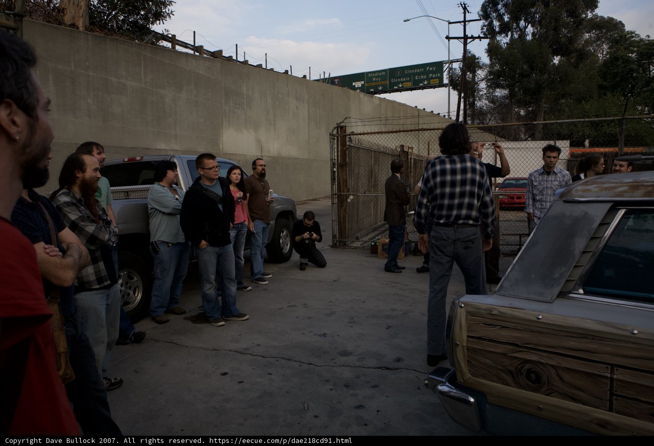 Gathering around the Machine
