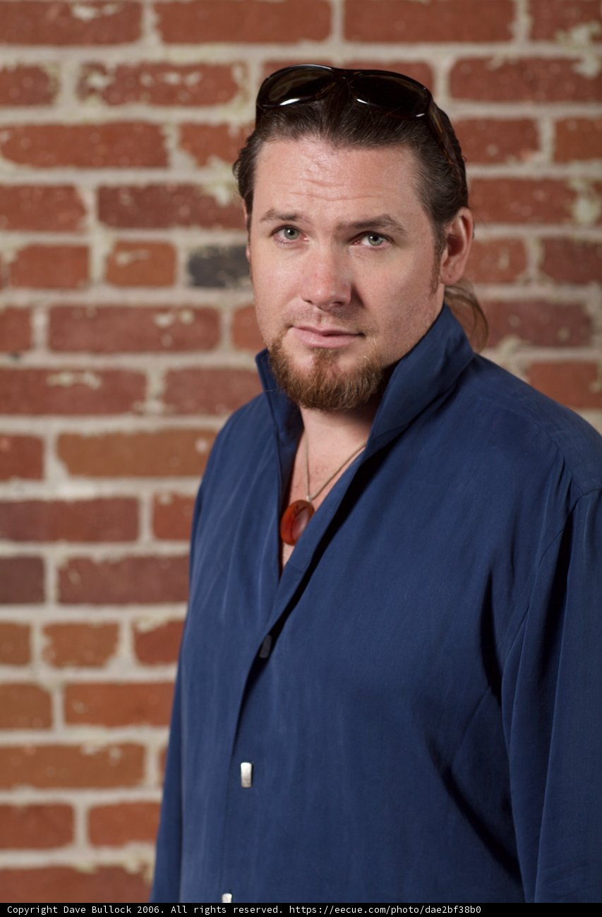 Bearded Man in Blue
