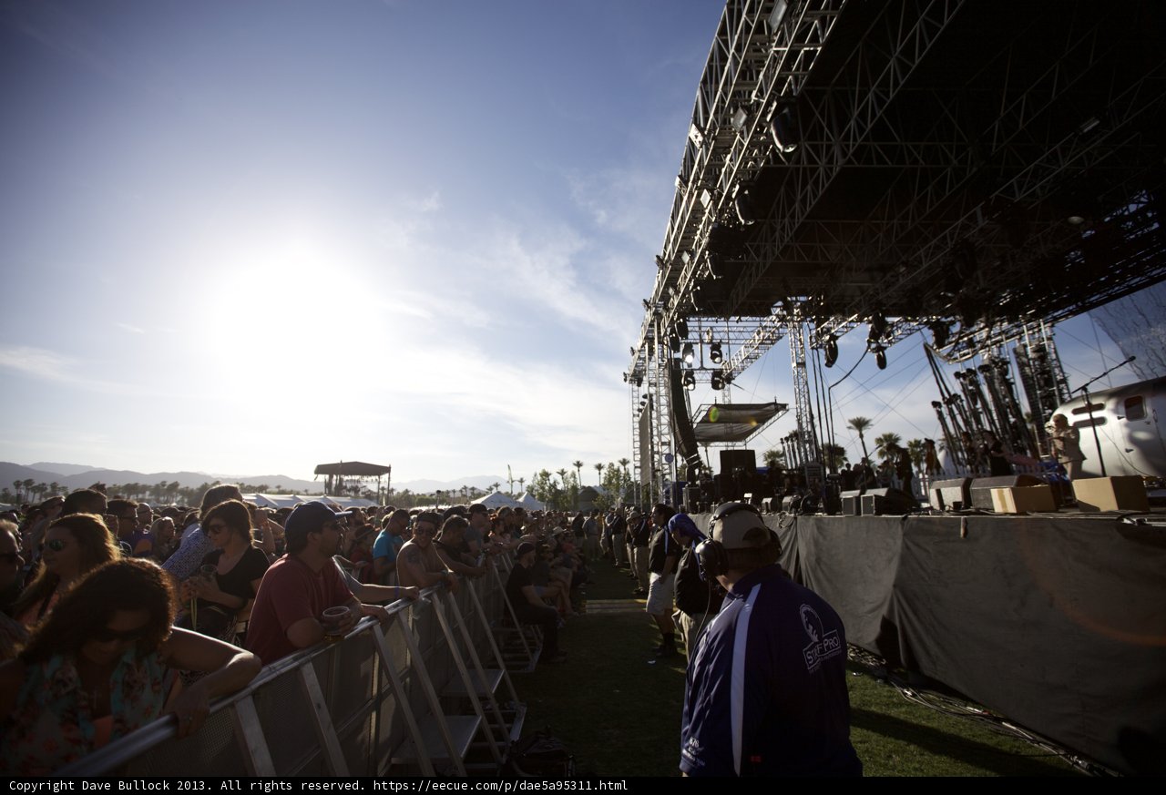Coachella Music Festival: A Sea of People