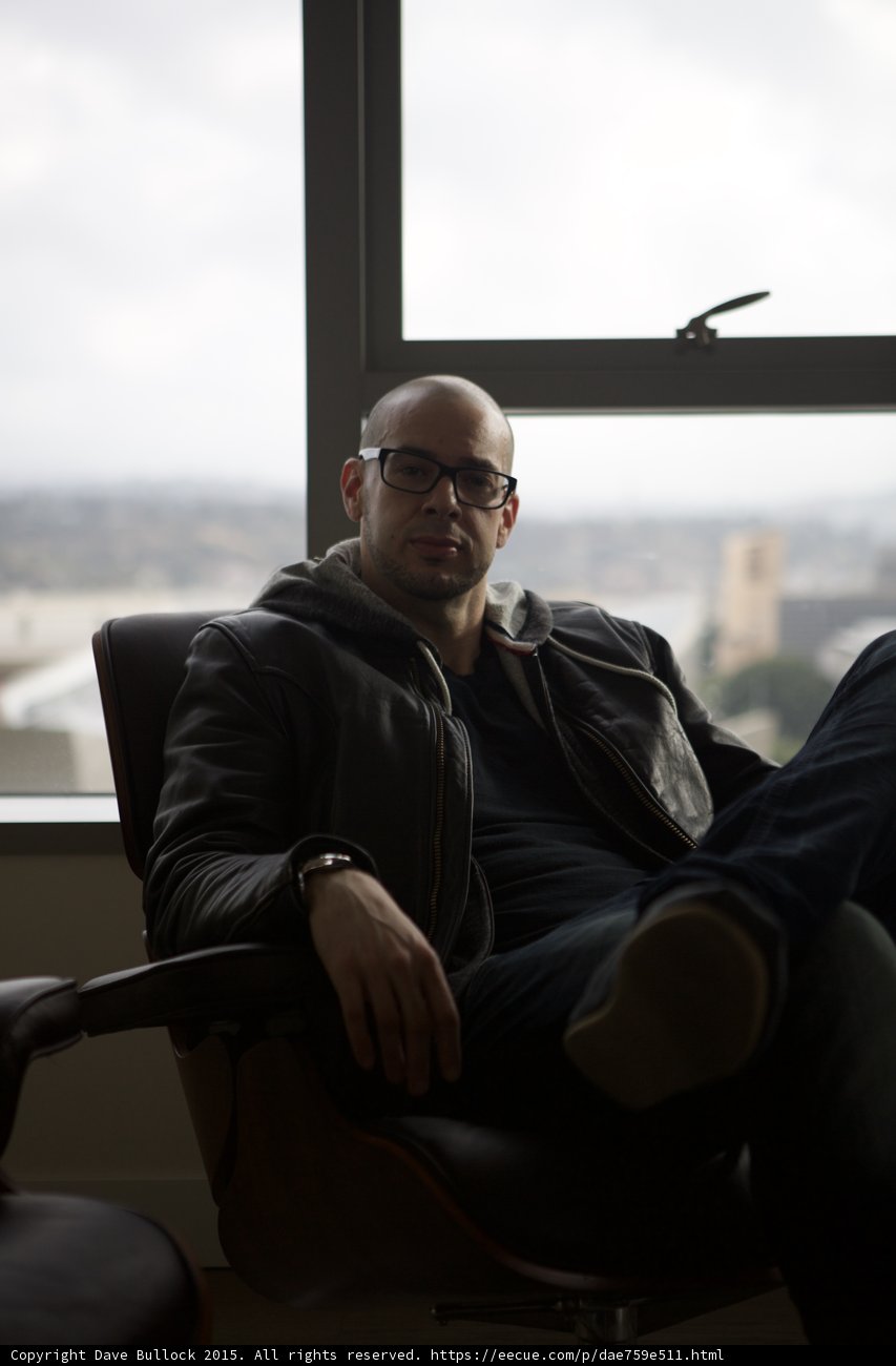 Confident Portrait in Eames Chair
