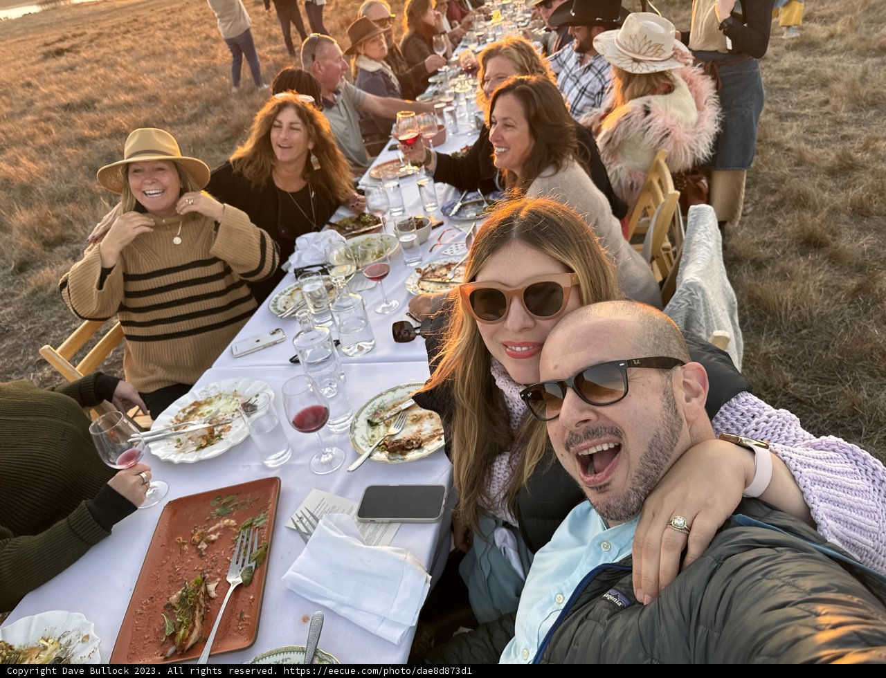 Sunset Smiles at Hog Island Oyster Co Event