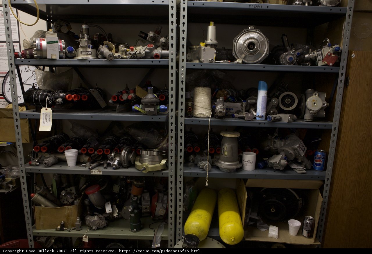 Tool Shelf in Norton Sales Warehouse