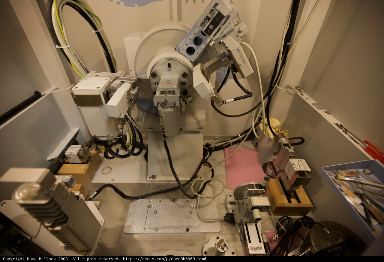 High-Tech Wiring Machine in UCLA Nanomachines Lab