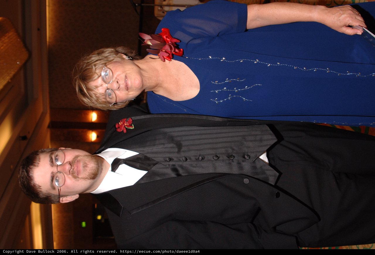 Mother and Son Share a Proud Wedding Moment