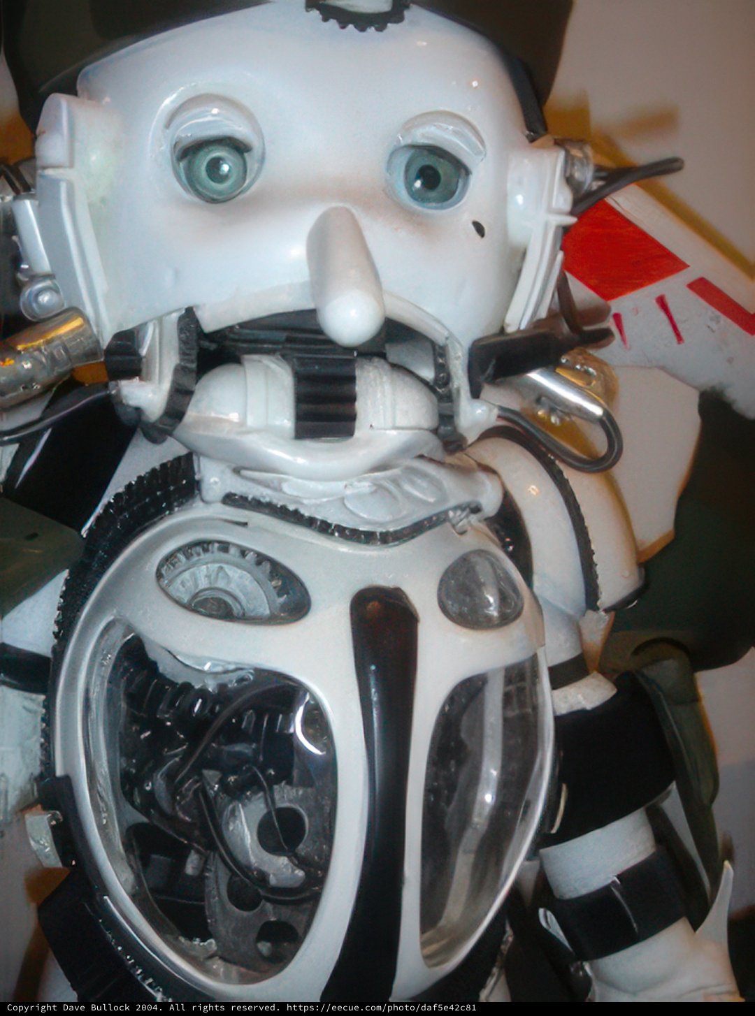 Robot in Protective Gear