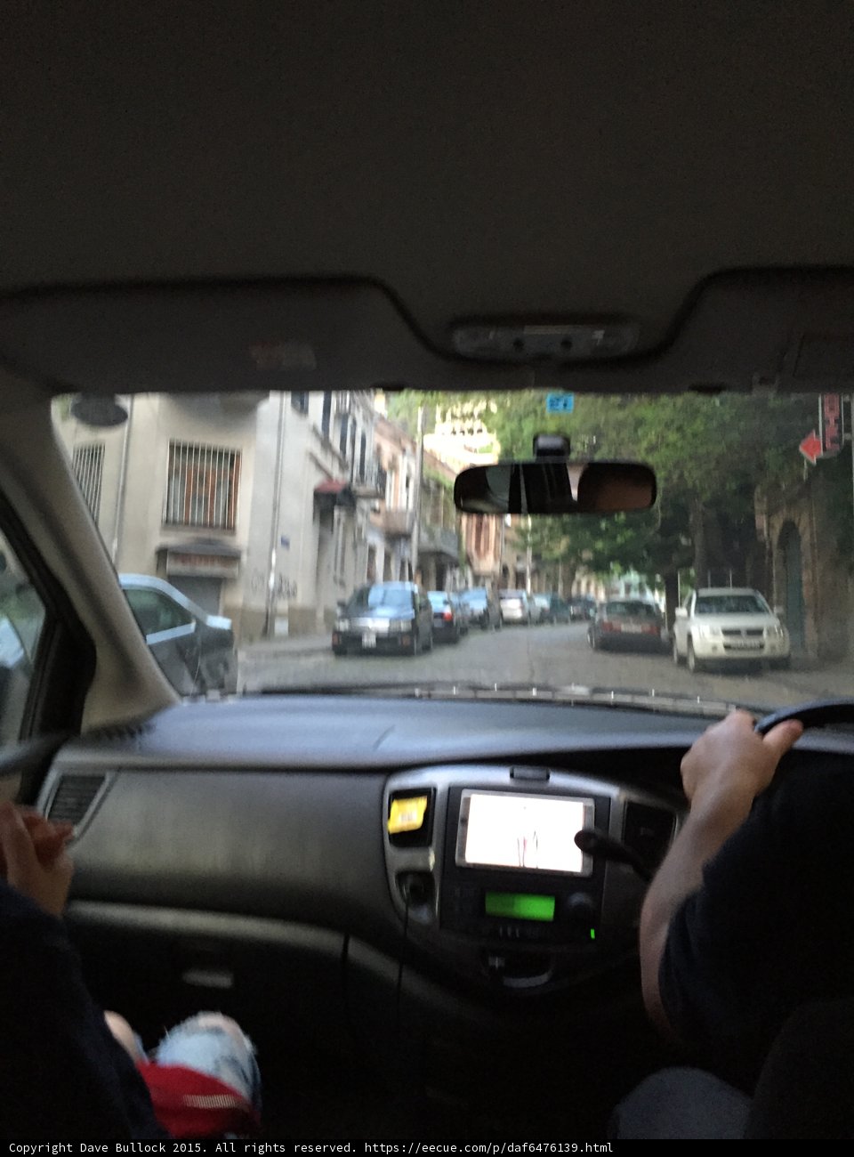 Taxi Ride Through Tbilisi