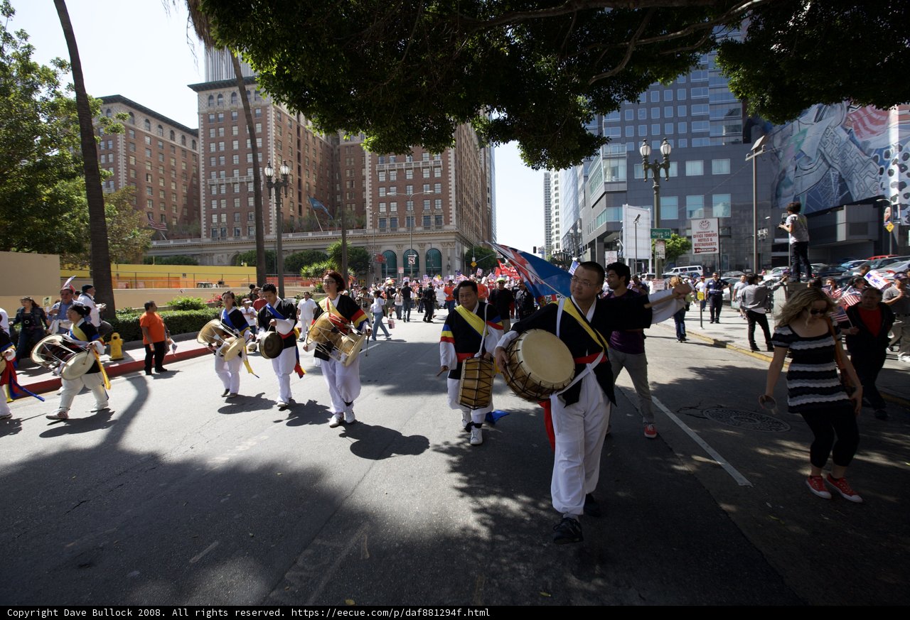 Mayday Rally March with Drums