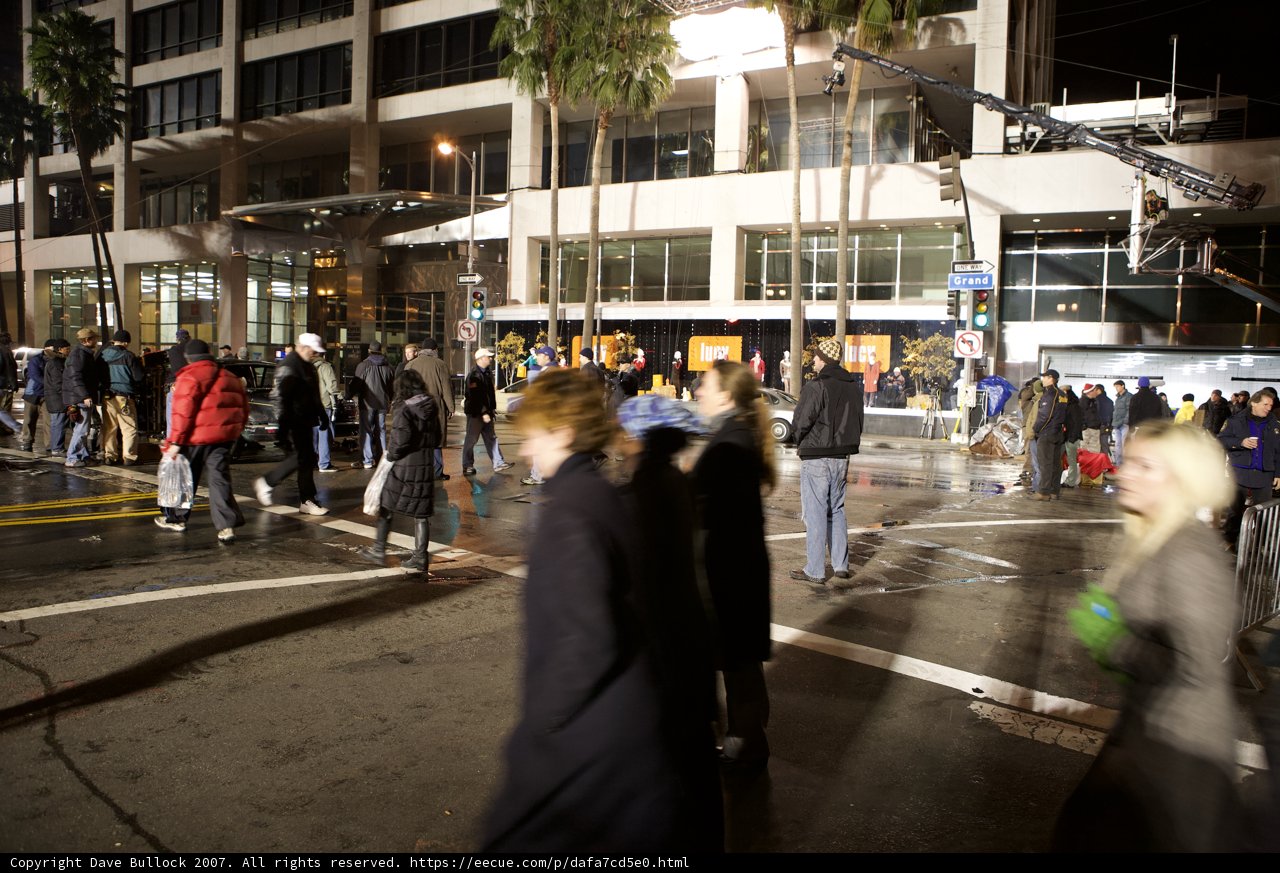 Nighttime Metropolis Intersection