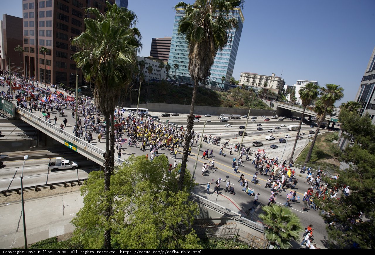 Mayday Rally Brings Metropolis to a Standstill