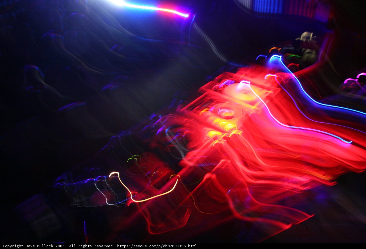 Neon Laser Light Show