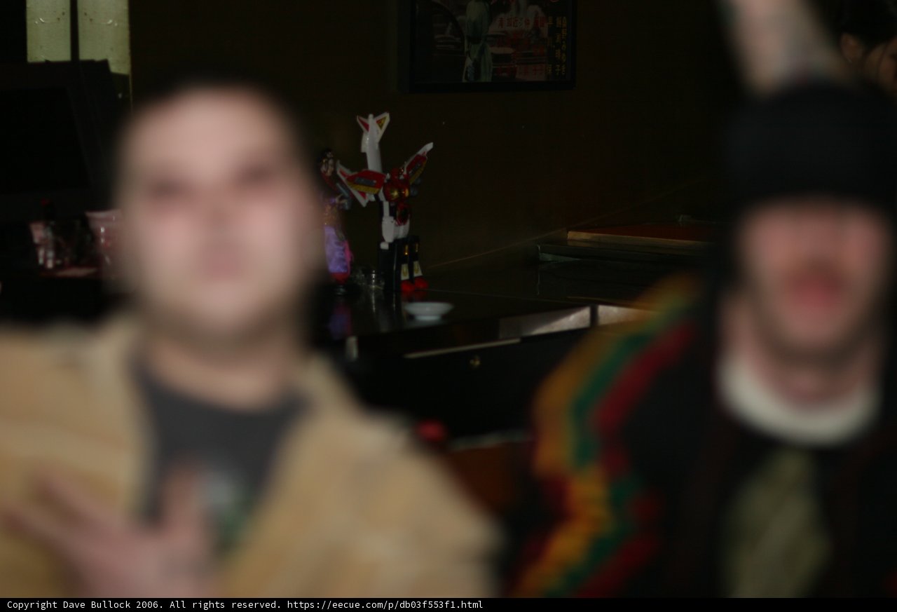 Blurry Night at the Pub
