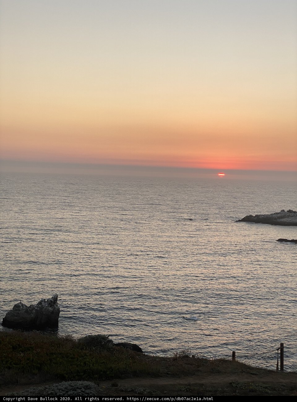 Overlooking the Majestic Ocean at Jenner, California
