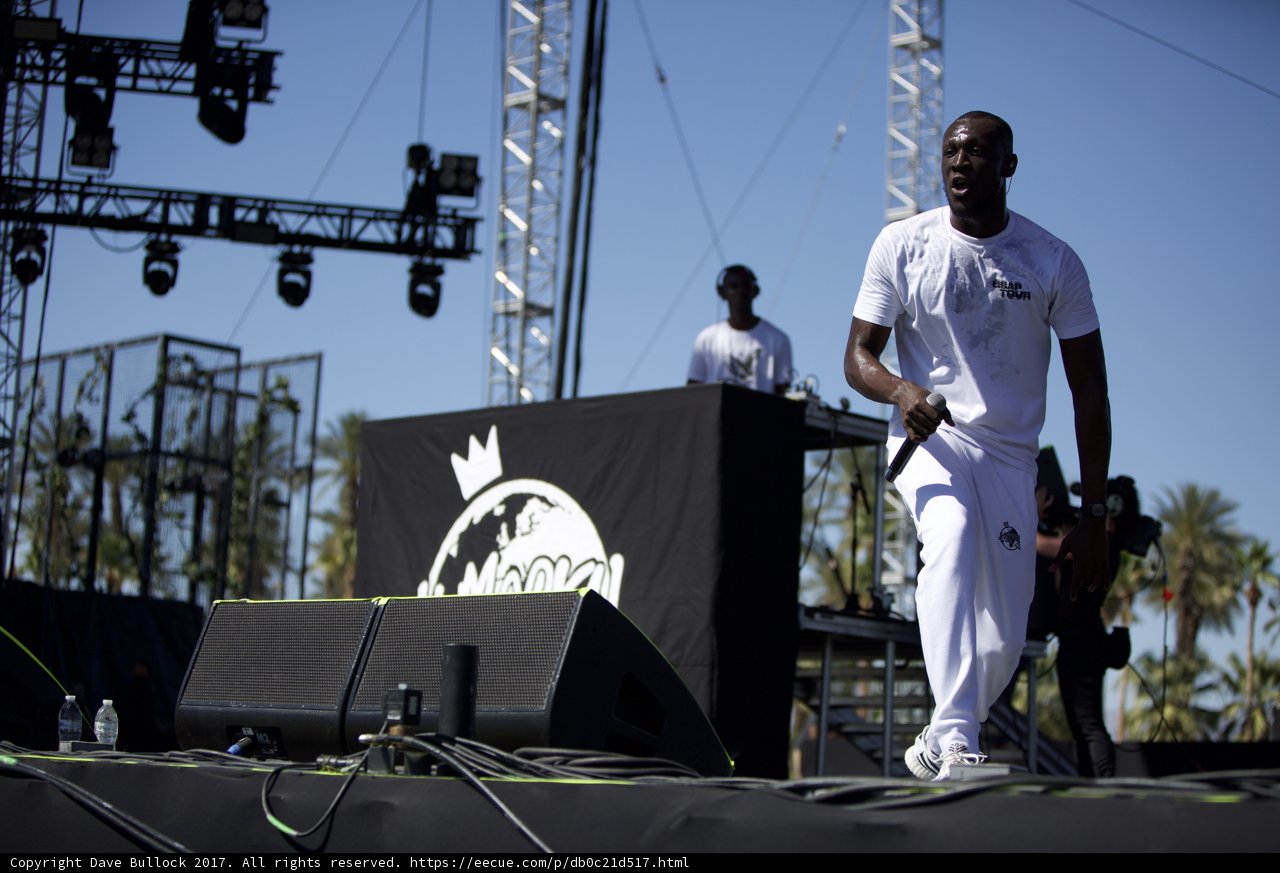 Stormzy Rocks Coachella Stage