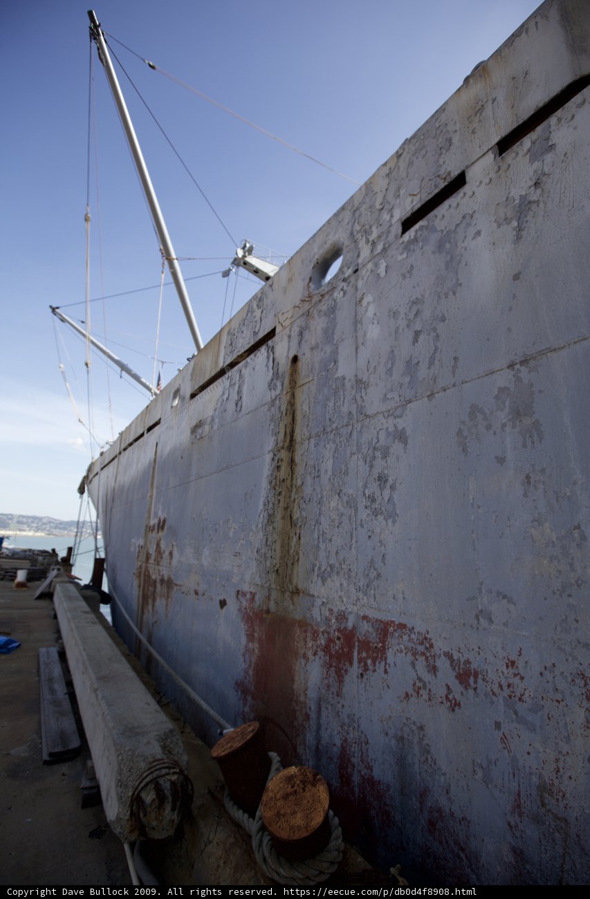 Rusty Boat at the Waterfront