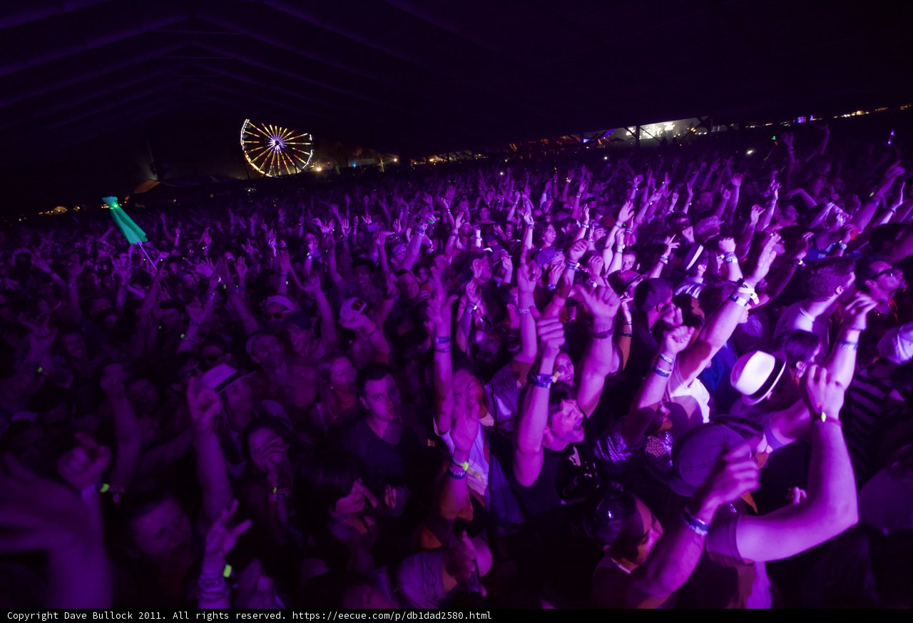 Electric vibes at Coachella 2011
