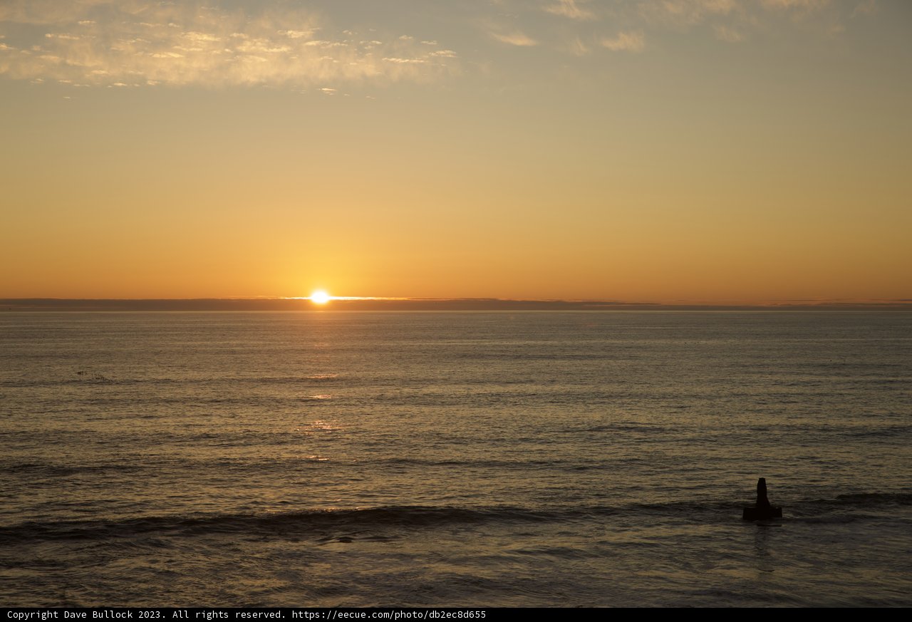 Sunset Surf in Halfmoon Bay