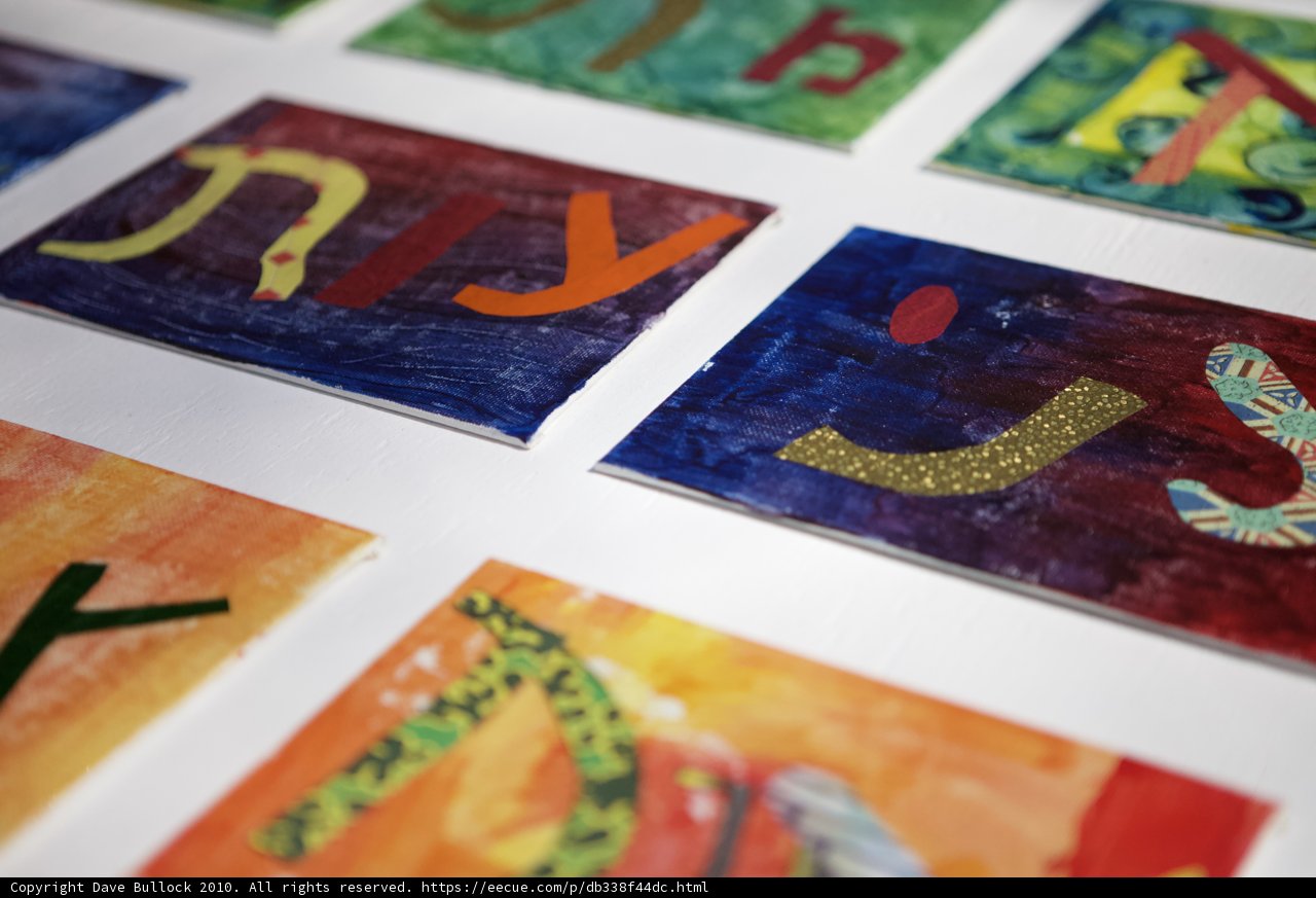 Hebrew Character Art