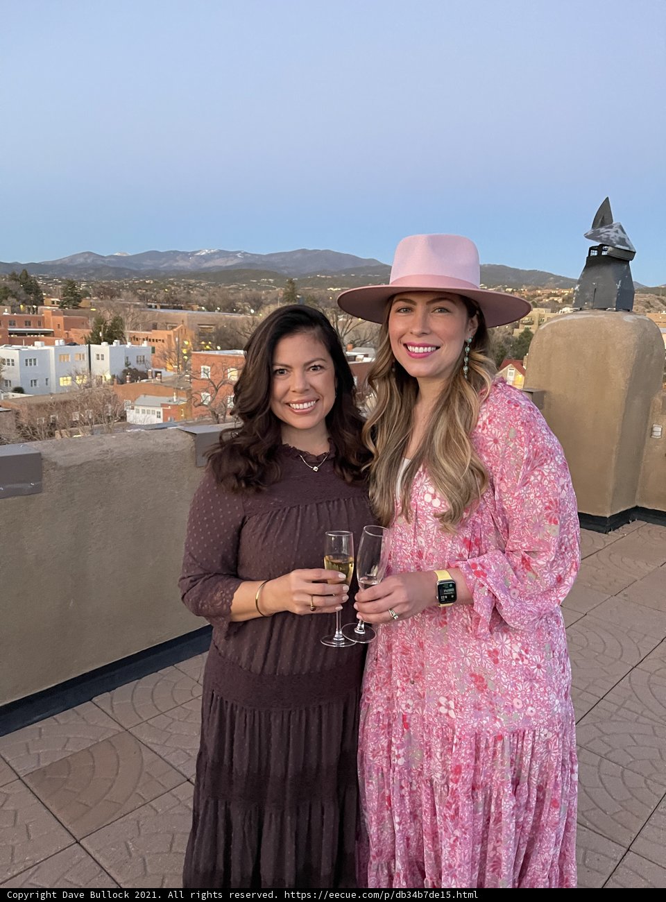 Pink Ladies on a Hilltop