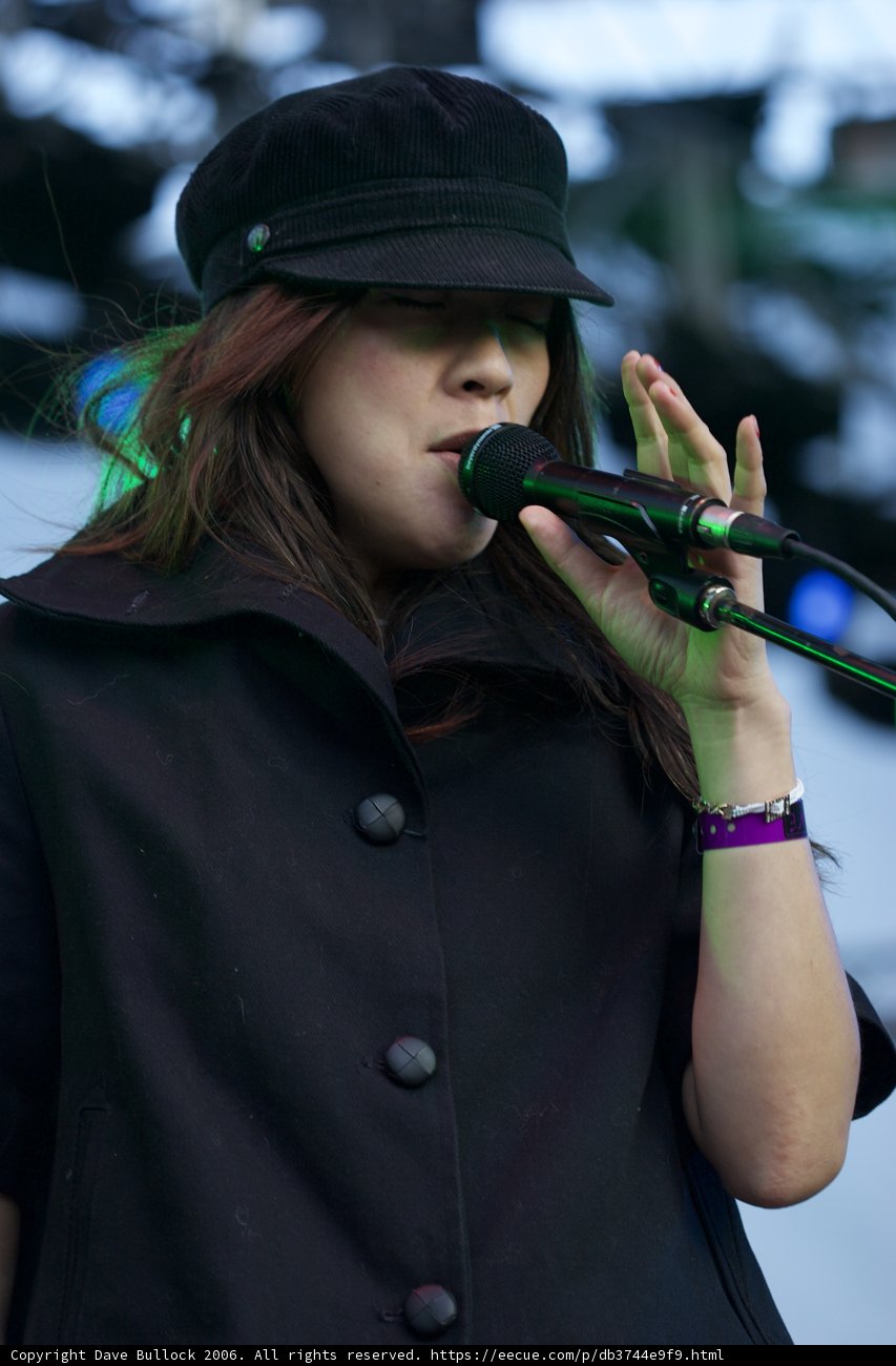 Kazu Makino in Black Coat