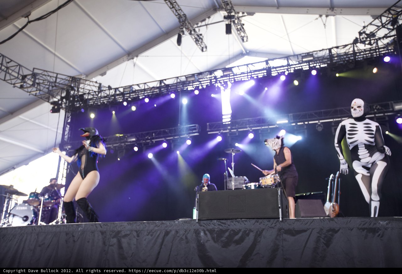 Skeletons Rock the Stage