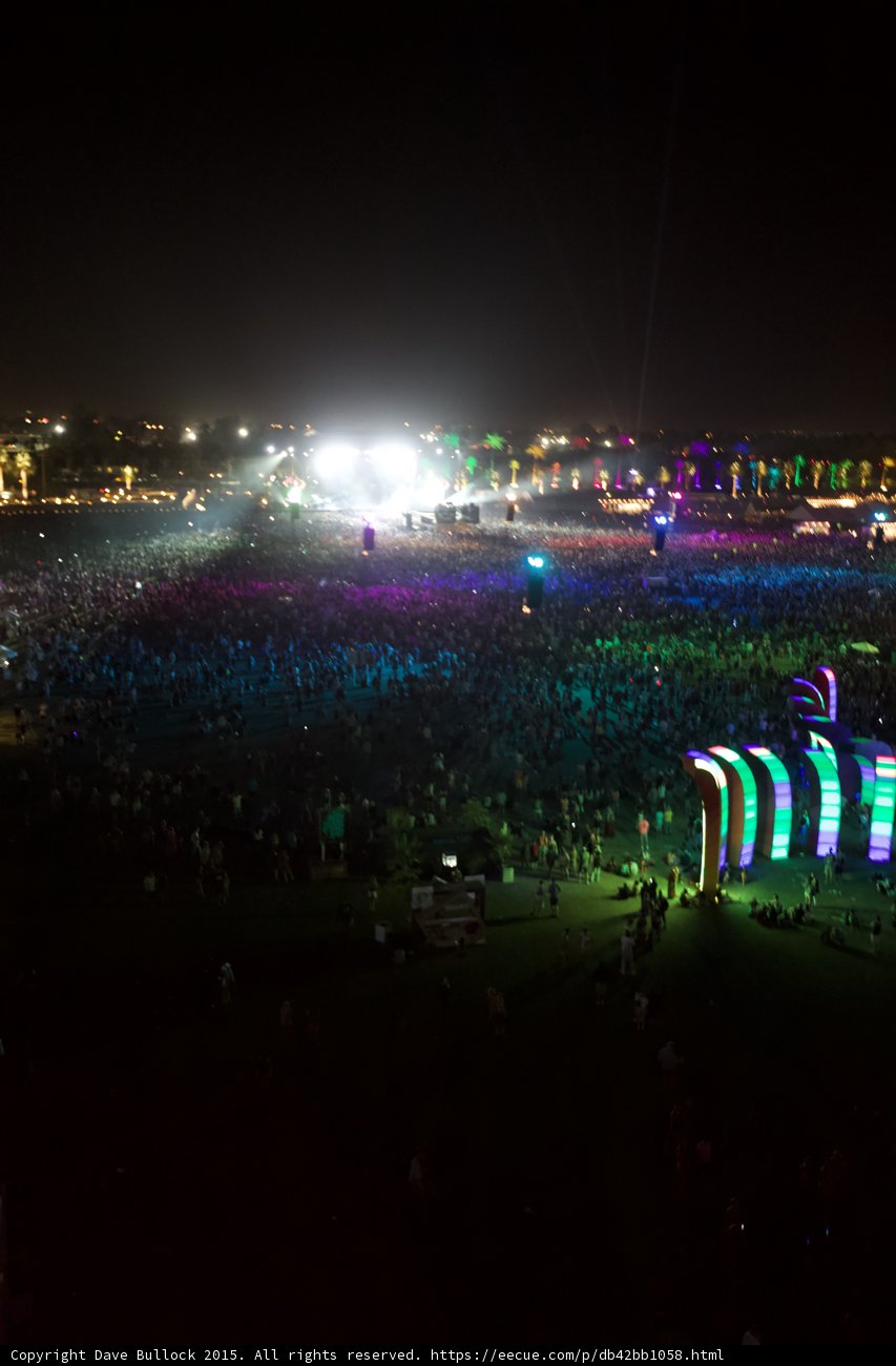 Nighttime Rhapsody at Coachella