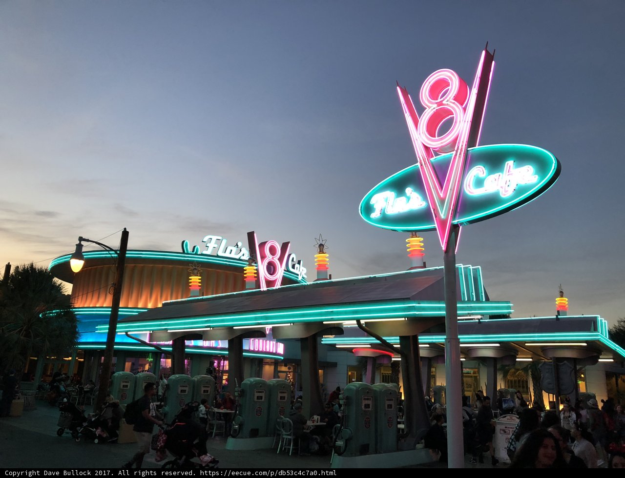 Neon Diner Delight