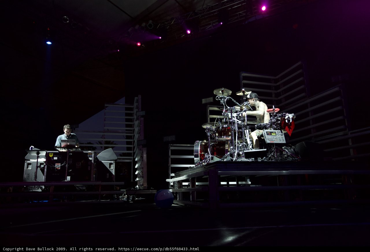 Drum Solo Under the Spotlight