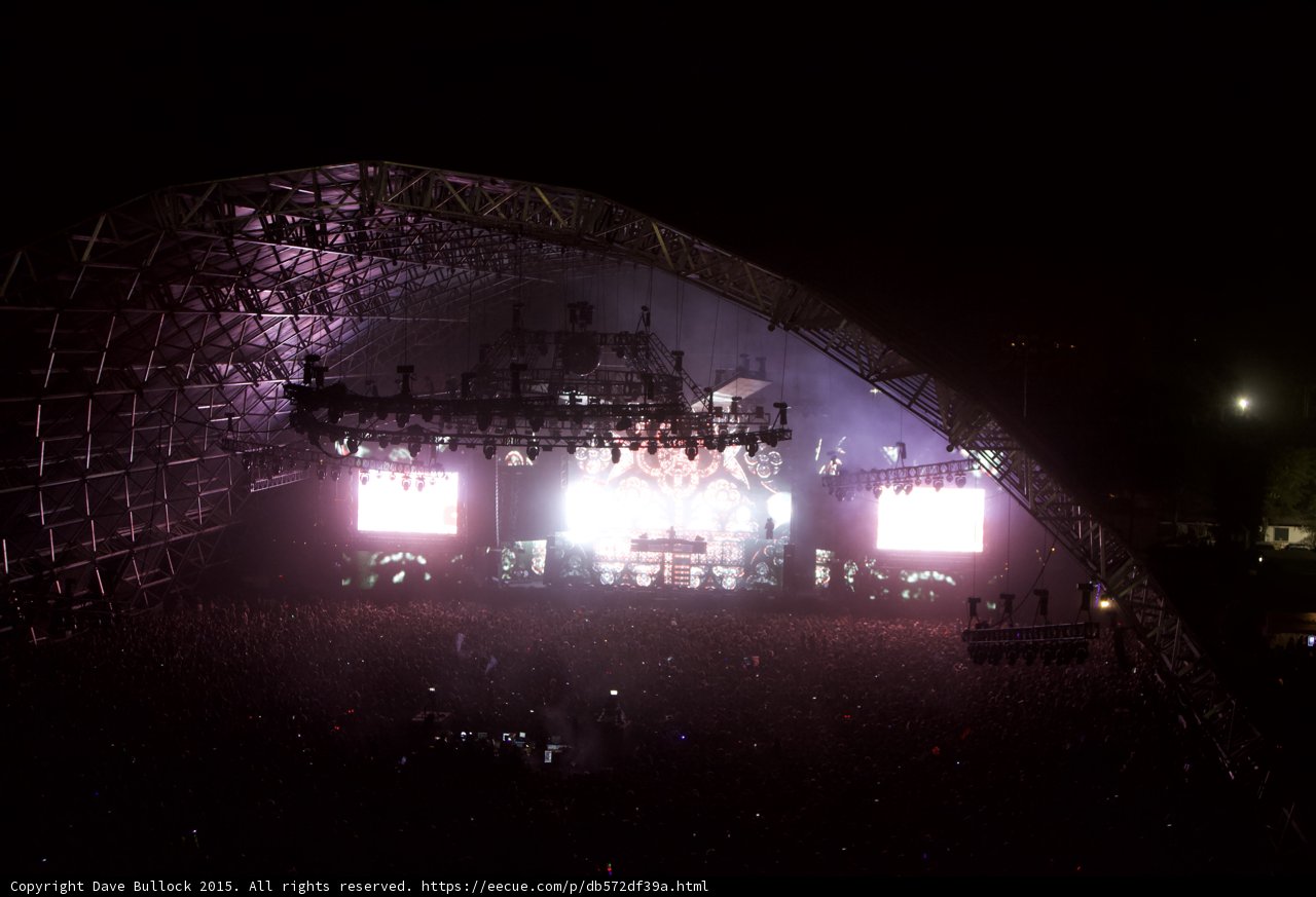 Nighttime Concert Excitement