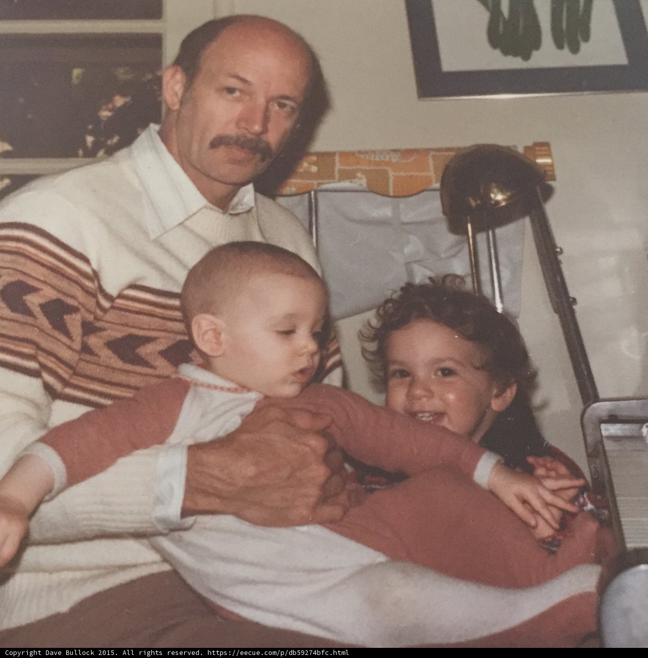 Family Portrait: David W and his Two Babies