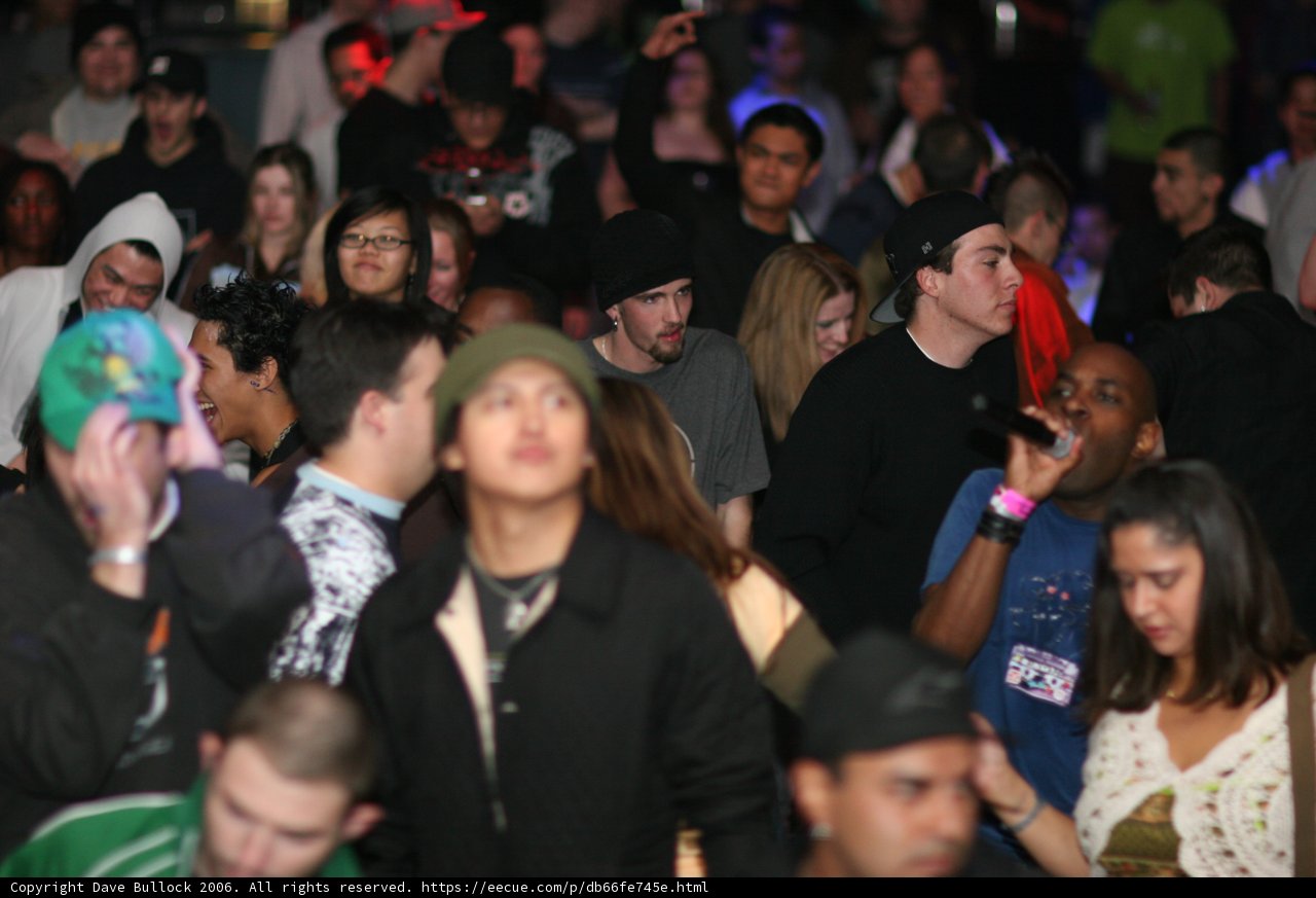 Funky Crowd with Hats