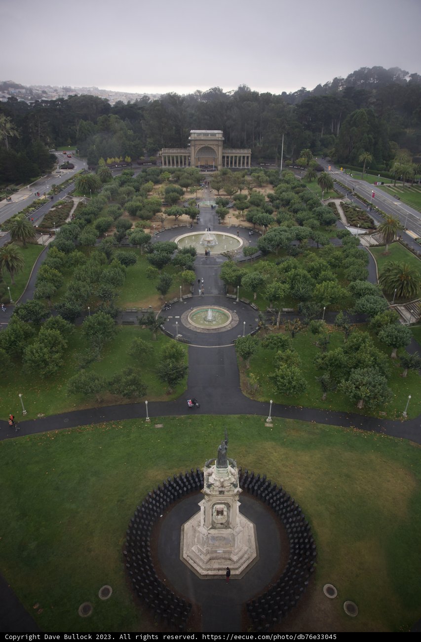 Aerial Panorama: Urban Greenspace & Architecture Masterpiece