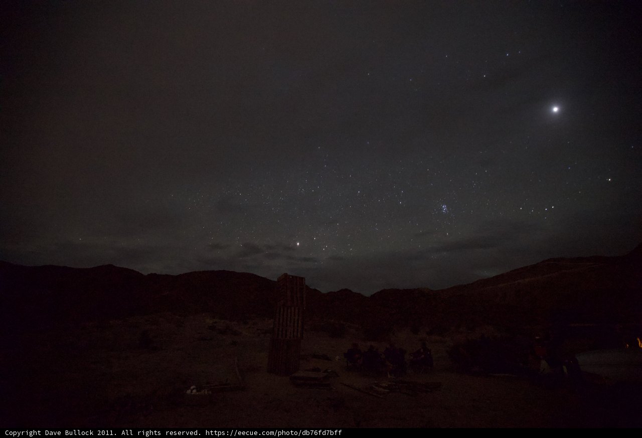 Starry Night in the Desert